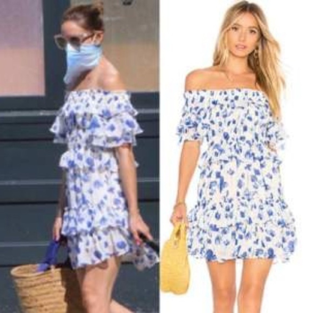 🚨LAST CHANCE: MISA LOS ANGELES blue mini dress